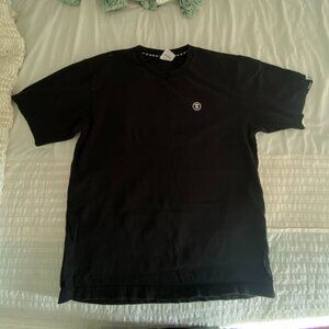 *A BATHING APE® Black AAPE Short sleeve Tee